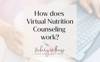 How does virtual nutrition counseling work