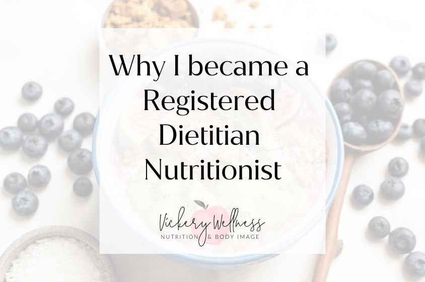 Why i became a dietitian nutritionist athens atlanta ga