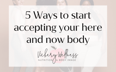 5 Ways to start accepting your body