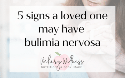 5 signs a loved one may have bulimia nervosa